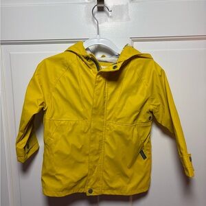 Zara Bright Yellow Kids Raincoat